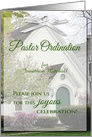 Pastor Ordination Invitation - custom name card