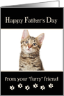 Happy Father’s Day from Cat - custom photo card