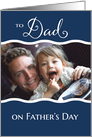 Photo Card - Father’s Day from child card