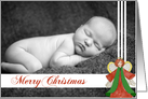 Merry Christmas Angel custom photo card