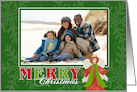 Merry Christmas Angel - Custom Photo Card