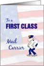 Congratulations on Retirement - Mail Carrier card