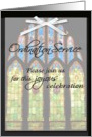 Bryant custom card - Ordination Invitation card