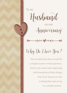 To Husband on...