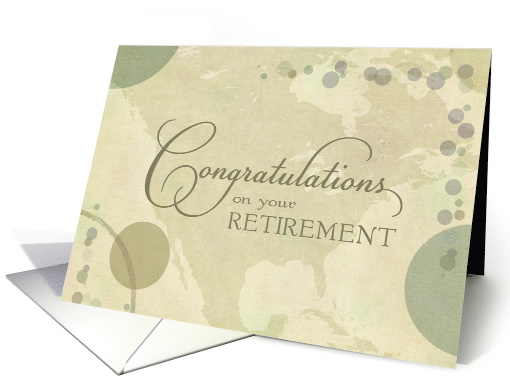 General Retirement Congratulations card (1159346)