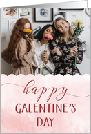 Happy Galentine’s Day Custom Photo Card
