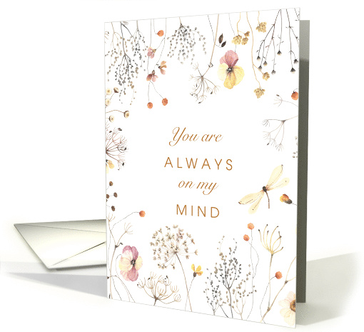 Cancer Patient Always on my Mind Thinking of You card (1875066)