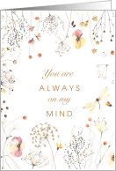 Cancer Patient Always on my Mind Thinking of You card