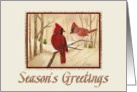 Seasons Greetings card