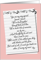 Be my maid of honor - pink card