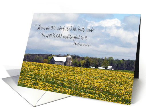 Farmhouse - Thinking of you encouragement card (347902)