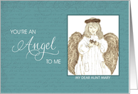 Birthday You’re an Angel to me - customize with any name card