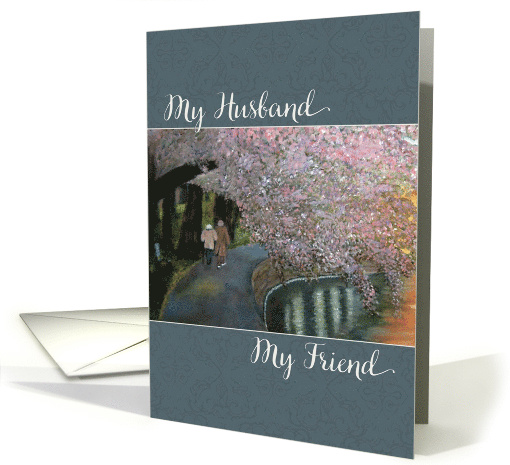 My Husband, My Friend - birthday card (366544)