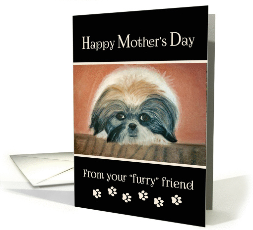 Happy Mother's Day from dog card (393334)