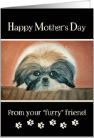 Happy Mother’s Day from dog card