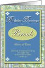 Birthday Blessings - Brook card