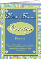 Birthday Blessings -...