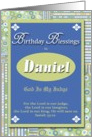 Birthday Blessings - Daniel card
