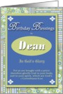 Birthday Blessings - Dean card