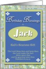 Birthday Blessings - Jack card