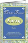 Birthday Blessings - Larry card