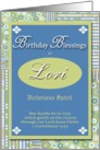 Birthday Blessings - Lori card