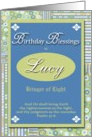 Birthday Blessings - Lucy card