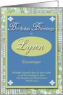 Birthday Blessings - Lynn card