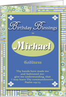Birthday Blessings - Michael card