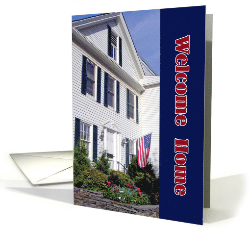 Welcome Home from Military card (436050)