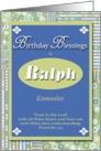 Birthday Blessings - Ralph card