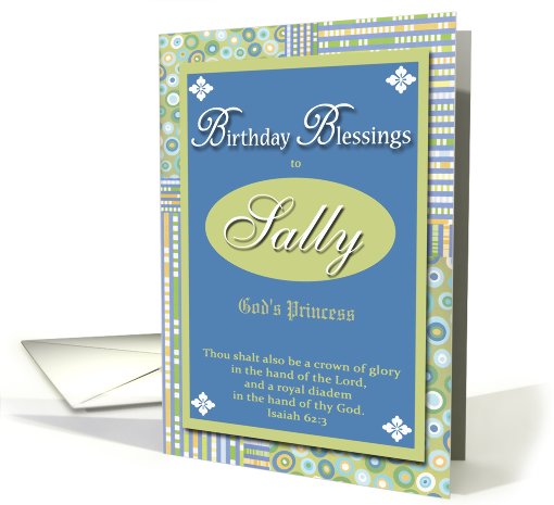 Birthday Blessings - Sally card (439767)