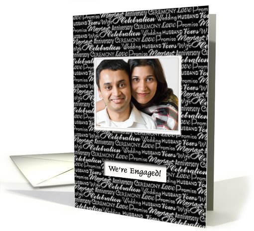 Engagement Party - Custom Photo Invitation card (472361)