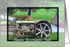 Dad birthday - Tractor card