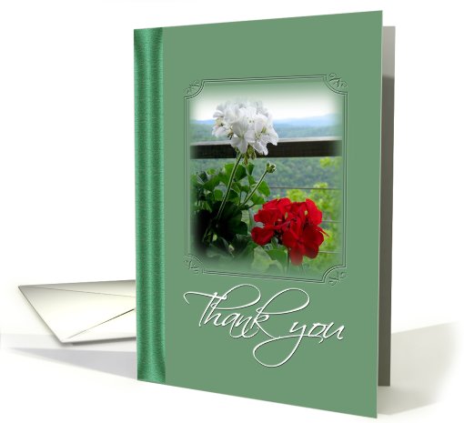 Thank You - blank card (477750)