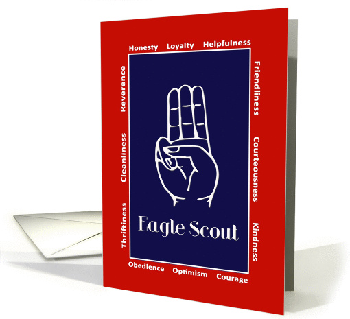 Eagle Scout - Thank You for Help with Project card (478230)