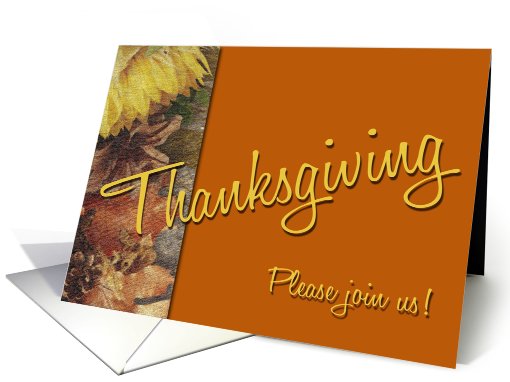 Thanksgiving Invitation card (481975)