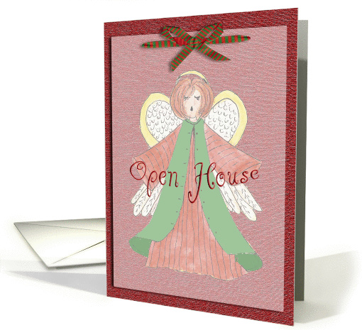 Christmas Open House Invitation card (484666)