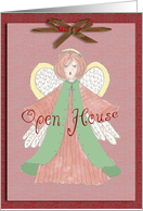 Christmas Open House Invitation card