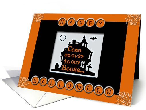 Halloween costume party Invitation card (485857)