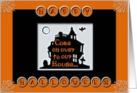 Halloween costume party Invitation card