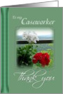 Caseworker - Thank you flowers card
