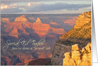 Special Ed Teacher Thank You Grand Canyon card