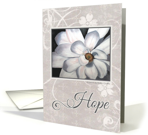 Gray Hope for Cancer card (551258)