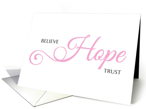 Believe HOPE Trust card (551267)