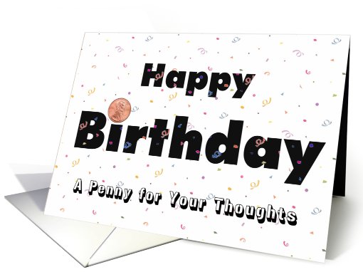 Birthday Penny card (575461)
