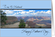 Happy Father’s Day to Ex Husband Grand Canyon card