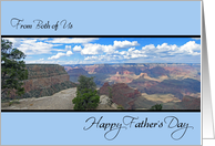 Happy Father’s Day from both Grand Canyon card