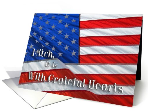 Mitch it is with grateful hearts card (664428)