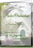 Pastor Ordination...